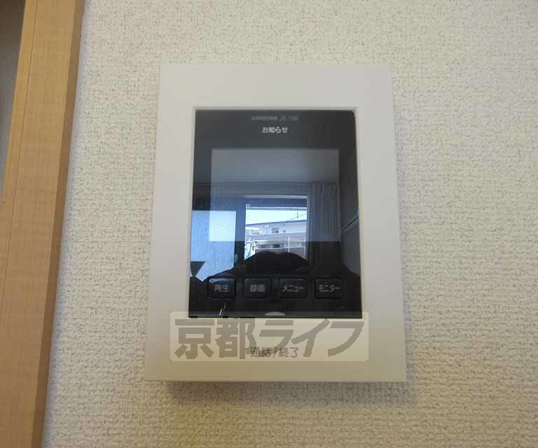 セキュリティ　来客確認も安心ですね！