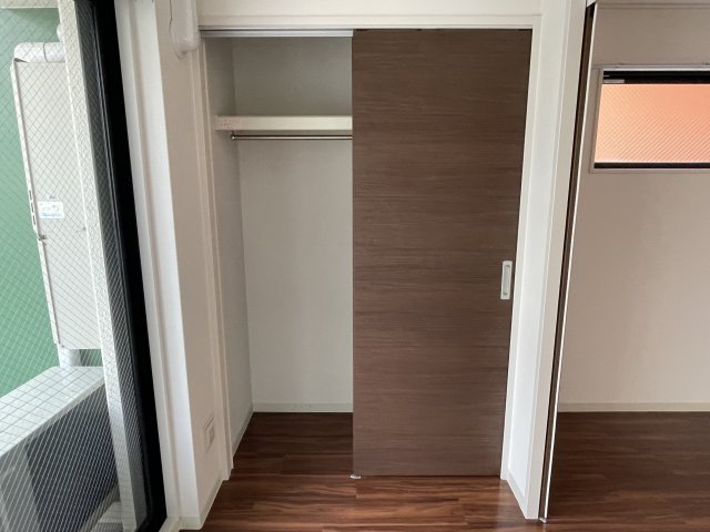 収納　たっぷりとした収納スペースです