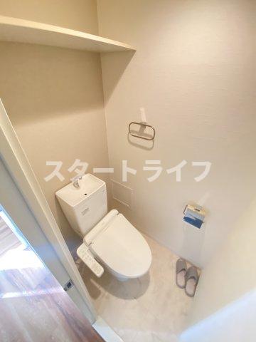 阪急宝塚線 三国駅 徒歩9分 7階建 築39年のトイレ写真