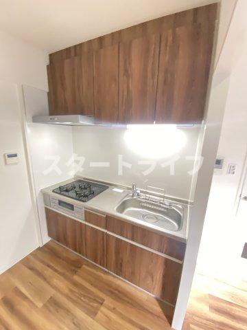 阪急宝塚線 三国駅 徒歩9分 7階建 築39年のキッチン写真