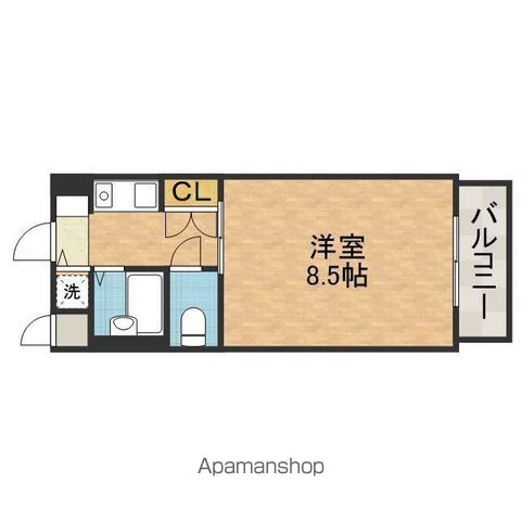 アルファ千里丘の間取り写真