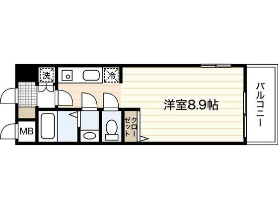 AXiS大塚西の間取り写真