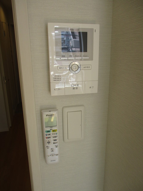 セキュリティ　防犯面も安心のＴＶモニタ付きインタホン