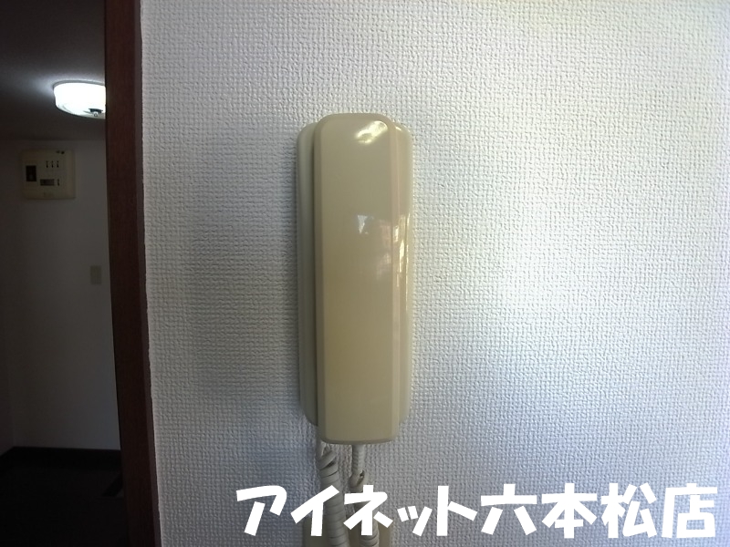 セキュリティ　来客時はこちらで確認できます。