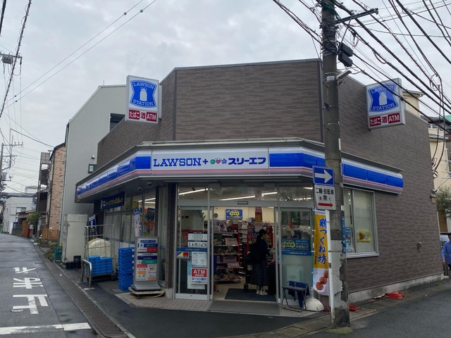 コンビニ　ローソン・スリーエフ高津二子一丁目店（コンビニ）まで132m