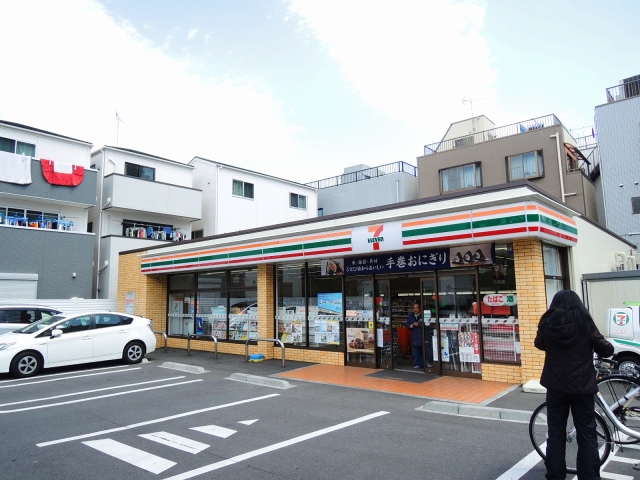コンビニ　セブンイレブン中板橋南店（コンビニ）まで490m