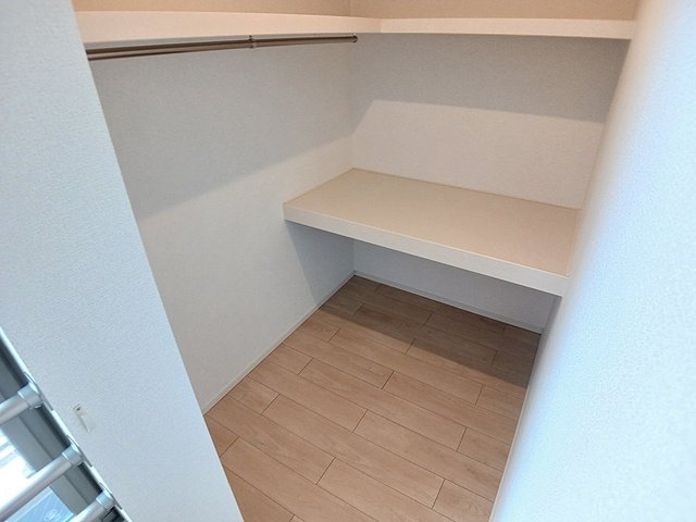 収納　ちょっとした収納スペースも充実しています