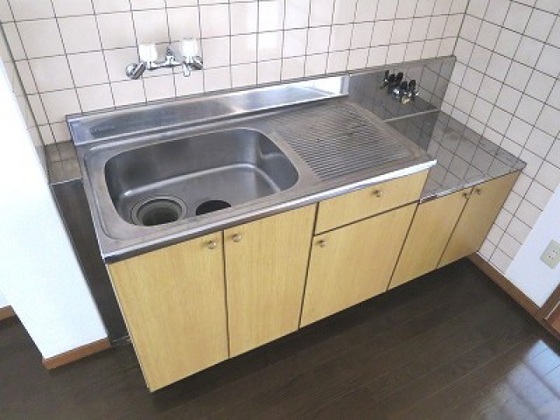 KAWAMAビルのキッチン写真