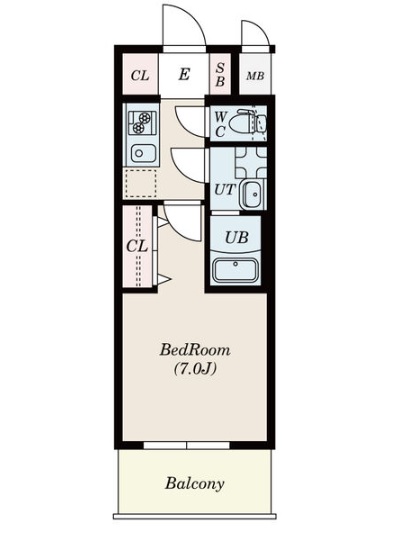 S-RESIDENCE堀田Northの間取り写真