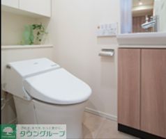 トイレ　同施工