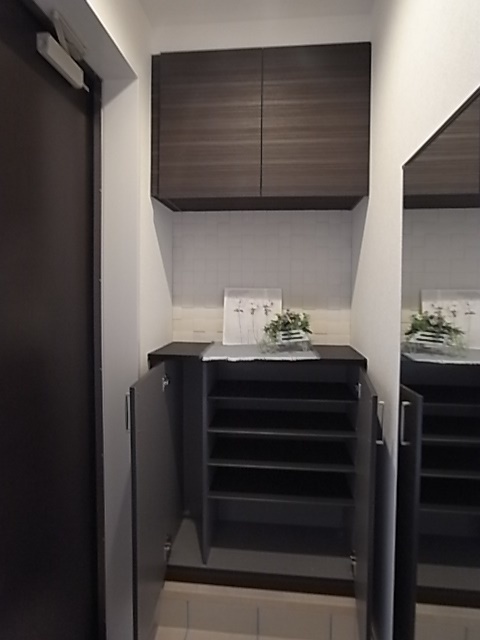 玄関　備品はつきません