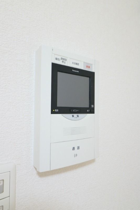 セキュリティ　セキュリティ設備があります