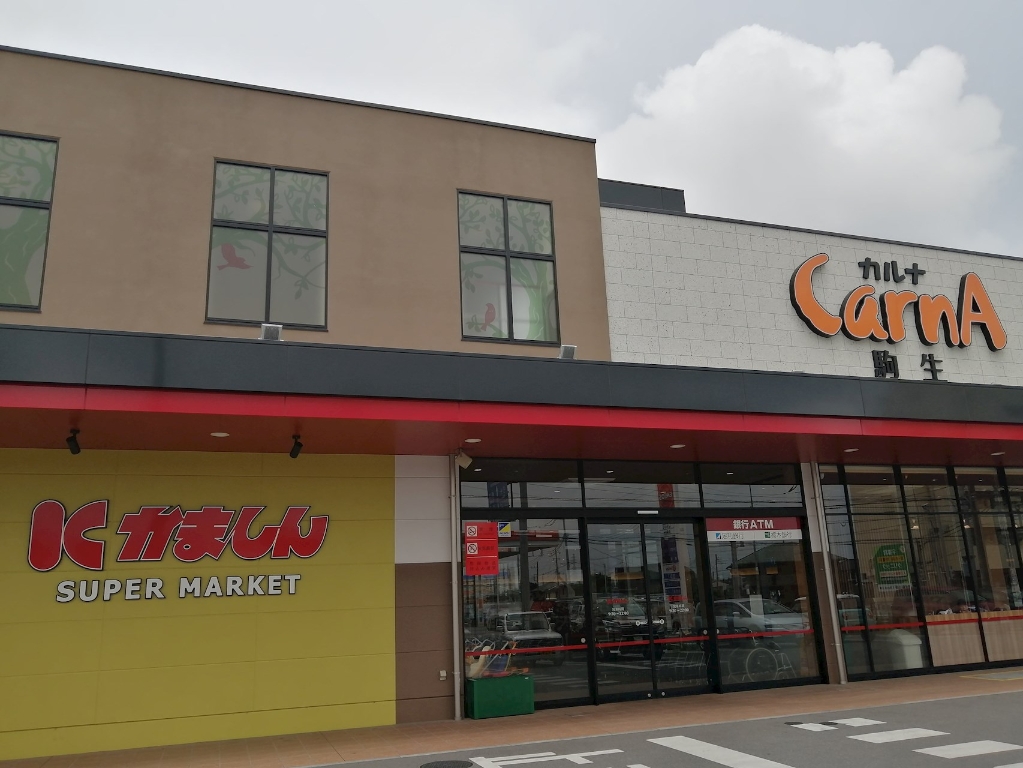 スーパー　かましんカルナ駒生店（スーパー）まで582m