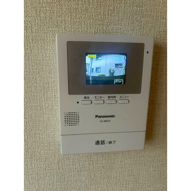 セキュリティ　モニター付インターホン設置