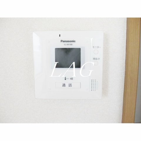 セキュリティ　モニター付インターホンです。
