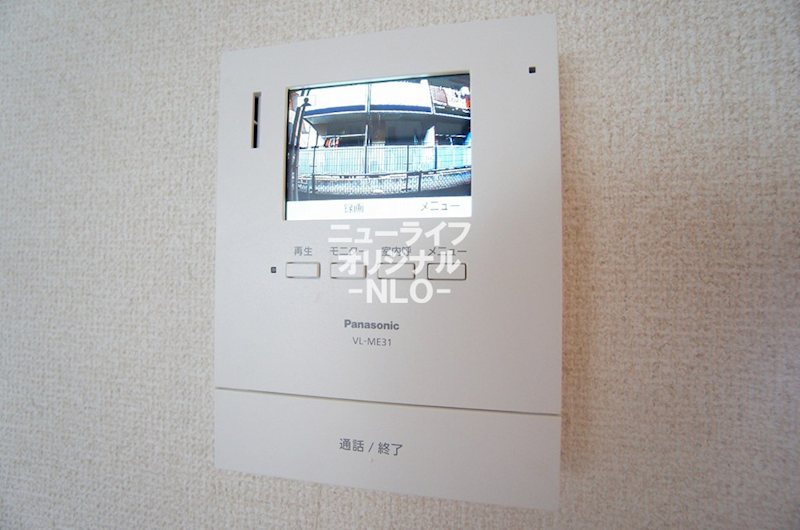 セキュリティ　事前に訪問者を目視してから対応できるTVモニターホン付き☆