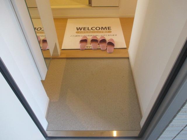 玄関　ゆったりした玄関