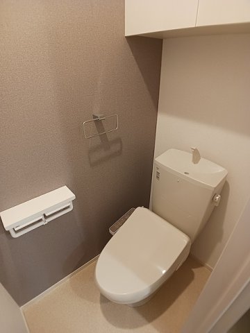 トイレ　ゆったりとした空間のトイレです