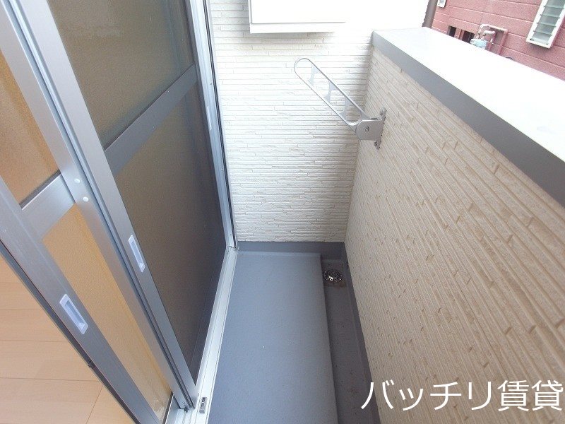 バルコニー　※同アパート別部屋写真の為、現状優先。
