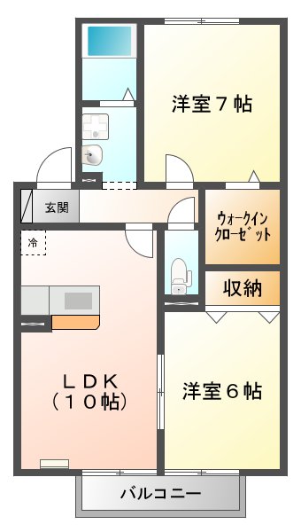 ひだまり Ｃの間取り