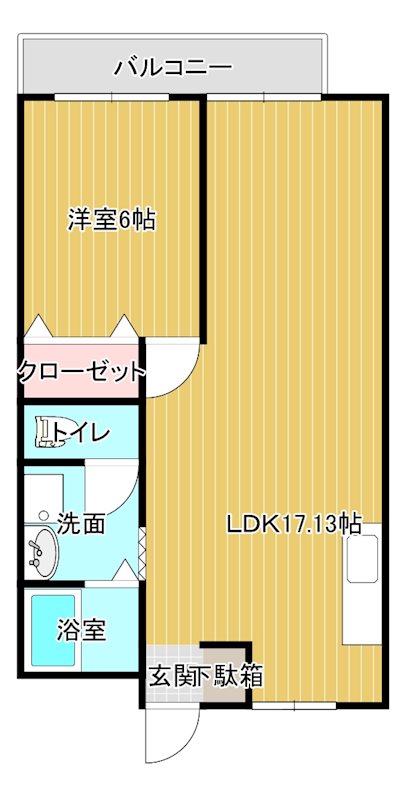 【第3井上ビルの間取り】