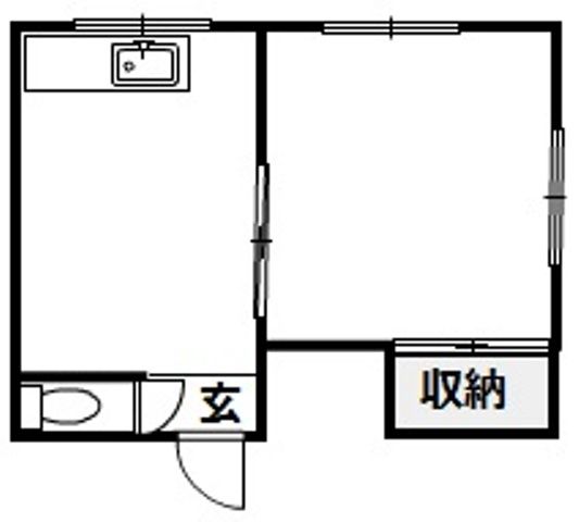 松田ビルの間取り