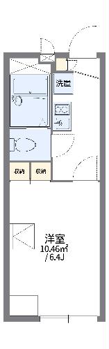 レオパレス鶴ヶ島の間取り