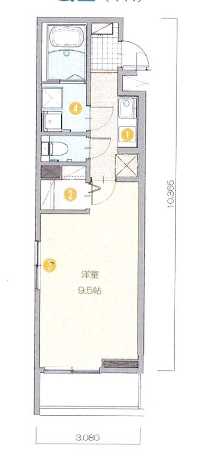 ウィンディレディの間取り