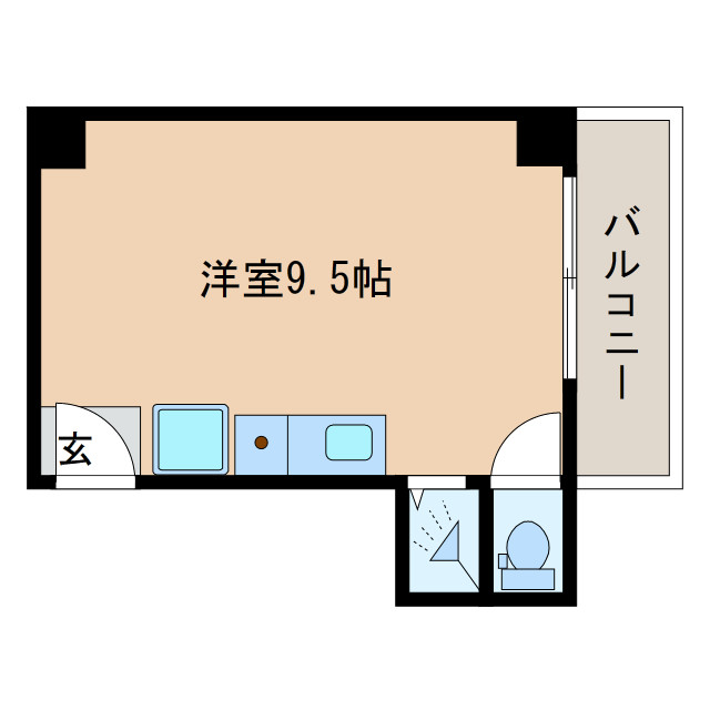 伊勢市神田久志本町のマンションの間取り