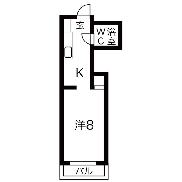 メゾン603の間取り