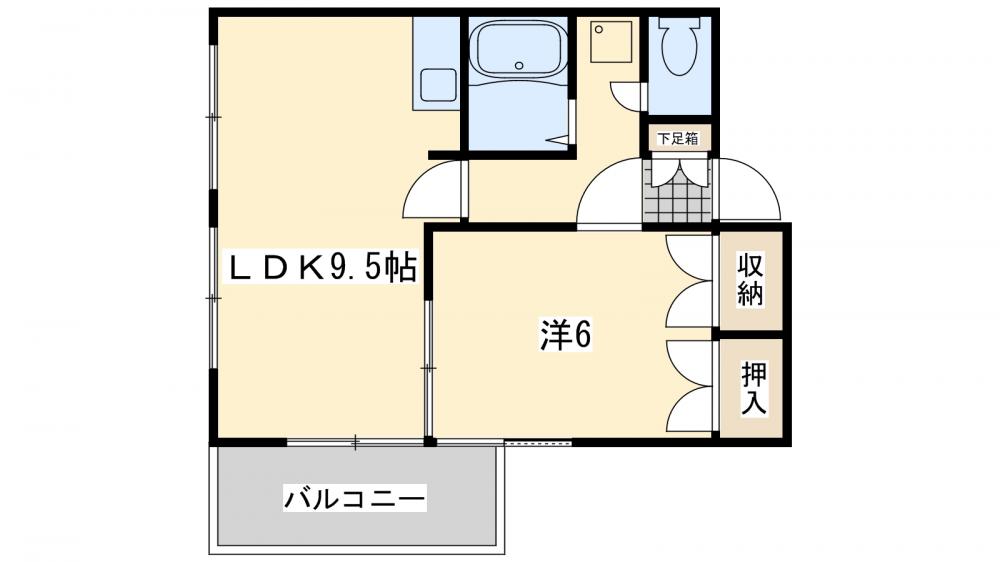 THE　SQUARE・Orio　Residenceの間取り