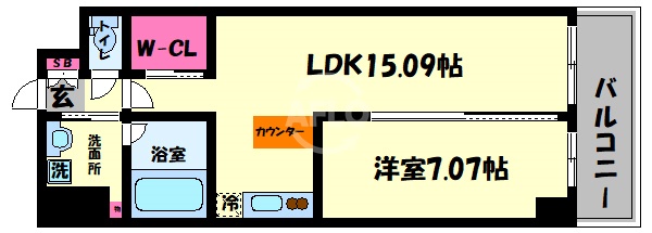 プレジオ本町の間取り