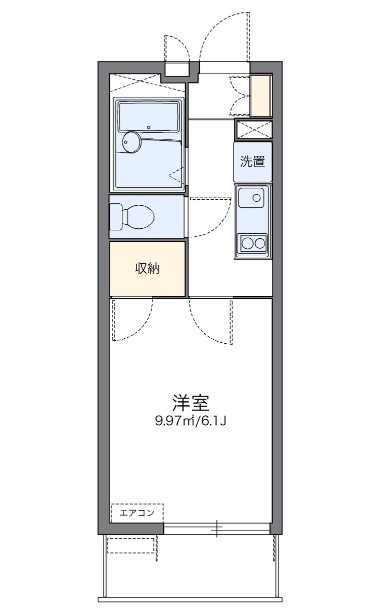 横須賀市佐原のマンションの間取り