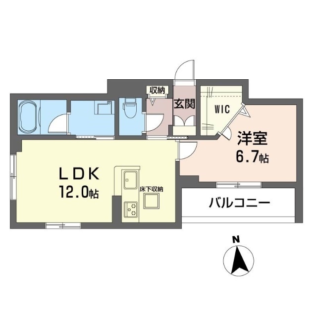 プラスシティ藤沢の間取り