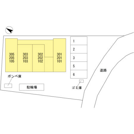 【オーキッド・hillの間取り】