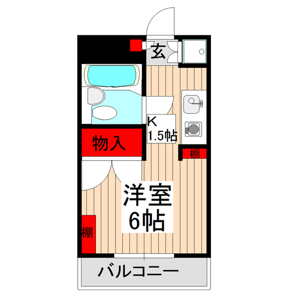 ベルアベニュー志木の間取り