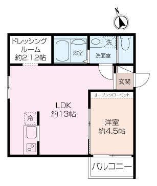 ETSUBO長後の間取り