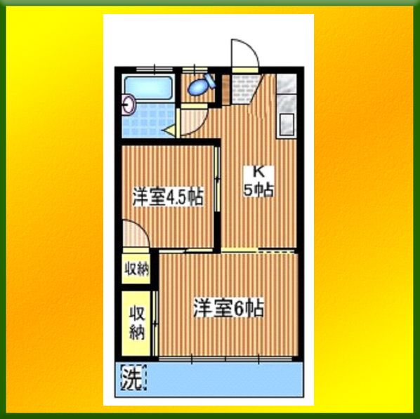 樋口ハイツの間取り