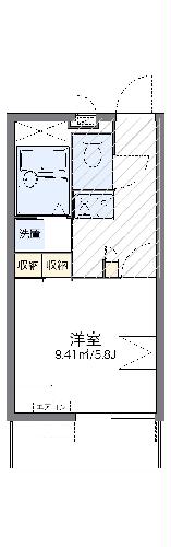 【レオパレス小池の間取り】