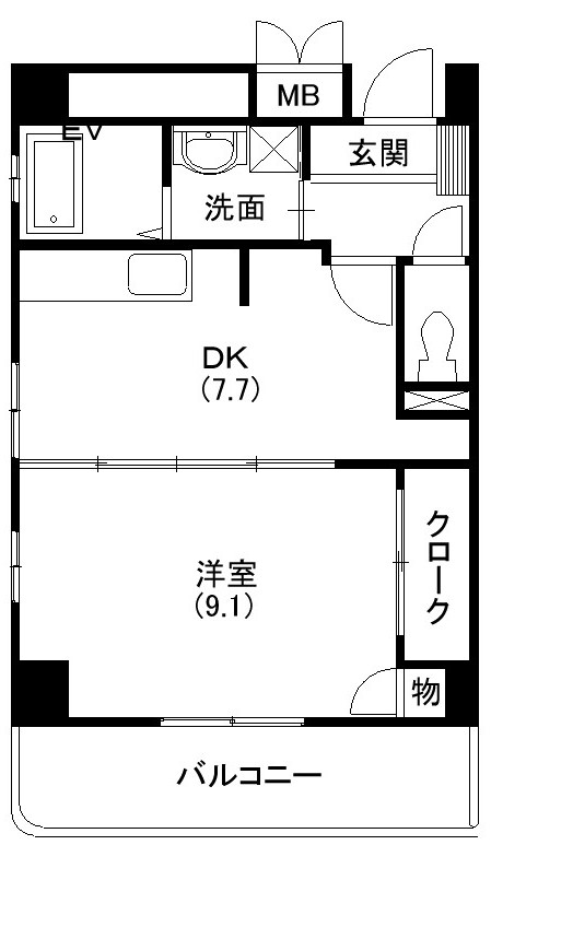 シャルマンの間取り