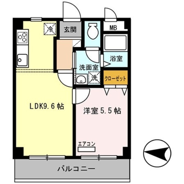 ヌカタヒルズの間取り