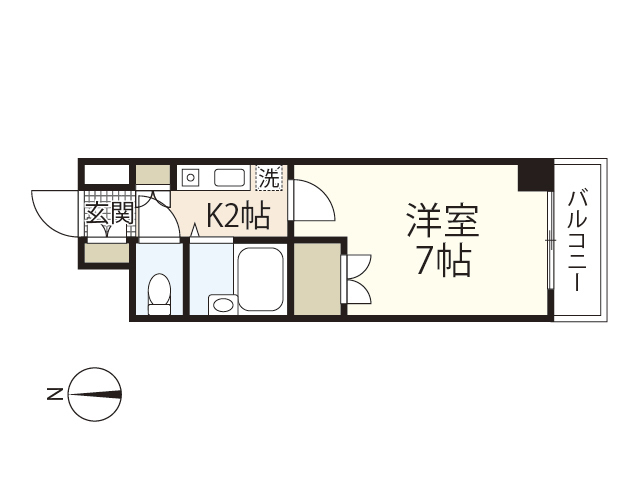 中福ビルの間取り