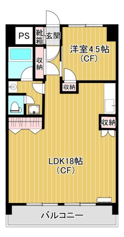 【エクセレンス野川の間取り】