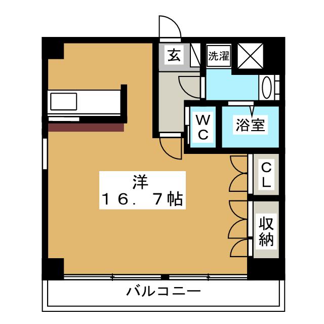 ＯＺ－ＣＯＵＲＴの間取り