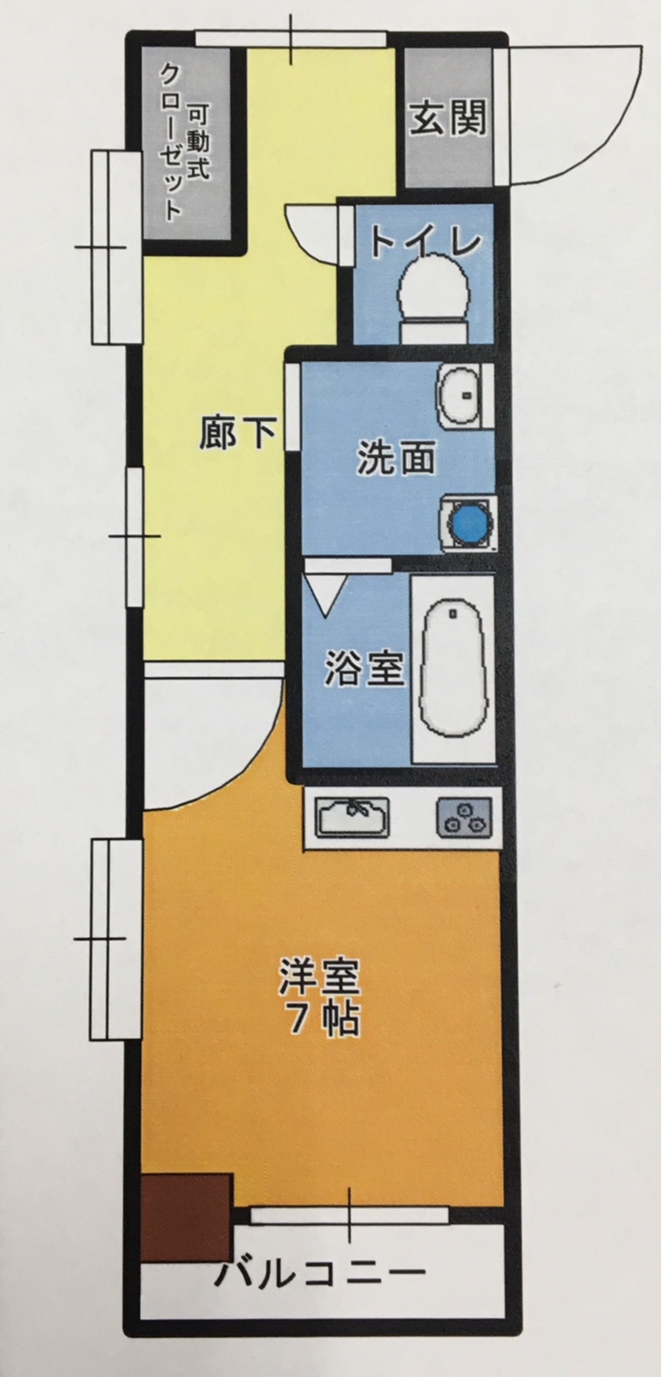 グランドパレスNS-2の間取り