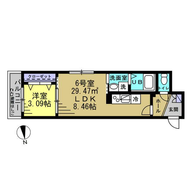 ＴＫＰ新松戸Iの間取り