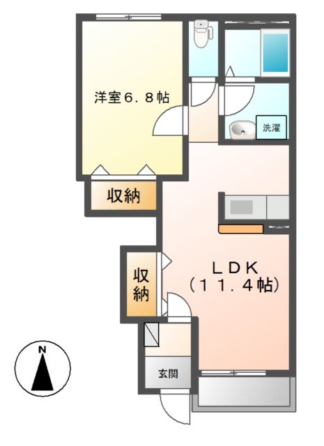 モンターニアの間取り