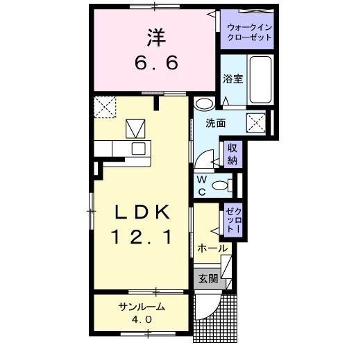 比企郡小川町大字腰越のアパートの間取り