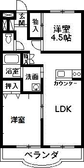 ロイヤルコートの間取り