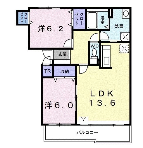 パークサイド元町の間取り